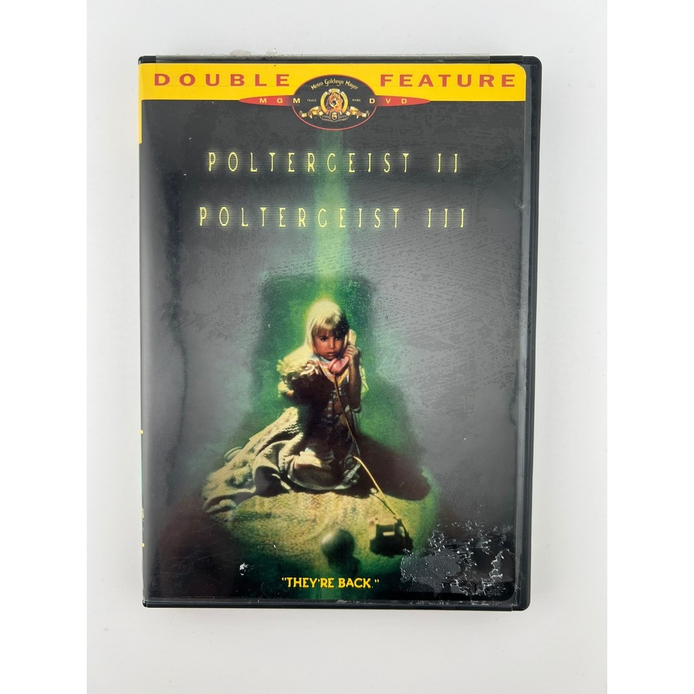 Poltergeist II & Poltergeist III Double Feature DVD MGM Horror Classic Movies